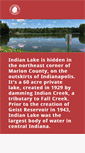 Mobile Screenshot of indianlakeindy.com